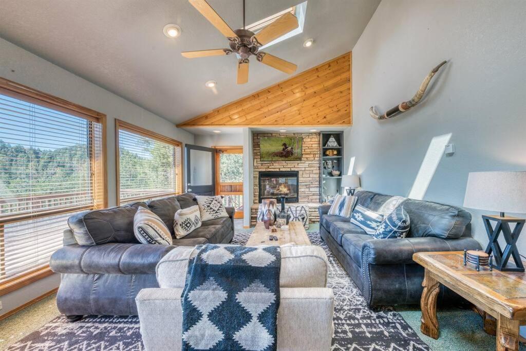 Perk Canyon Hidden Acres-Hot Tub-Gas Fireplace Ruidoso Exterior photo