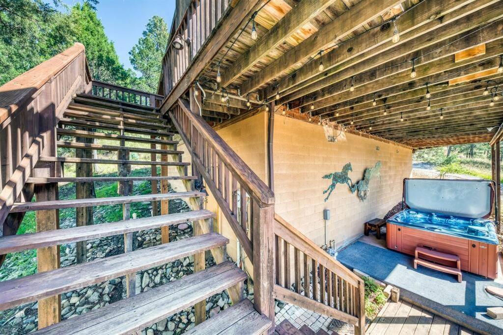 Perk Canyon Hidden Acres-Hot Tub-Gas Fireplace Ruidoso Exterior photo