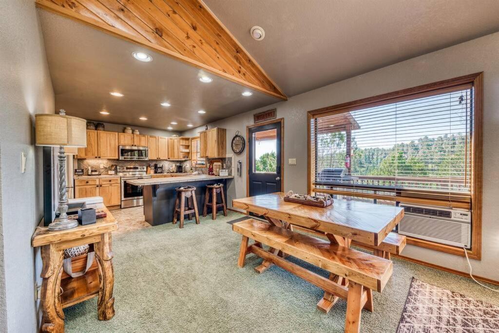 Perk Canyon Hidden Acres-Hot Tub-Gas Fireplace Ruidoso Exterior photo