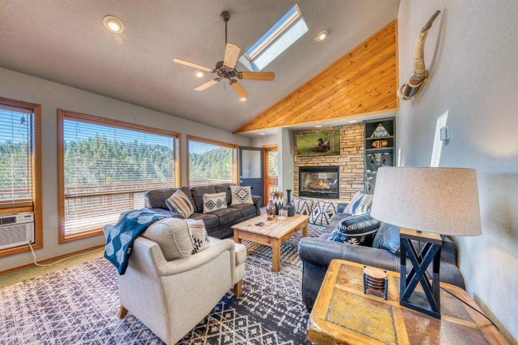 Perk Canyon Hidden Acres-Hot Tub-Gas Fireplace Ruidoso Exterior photo