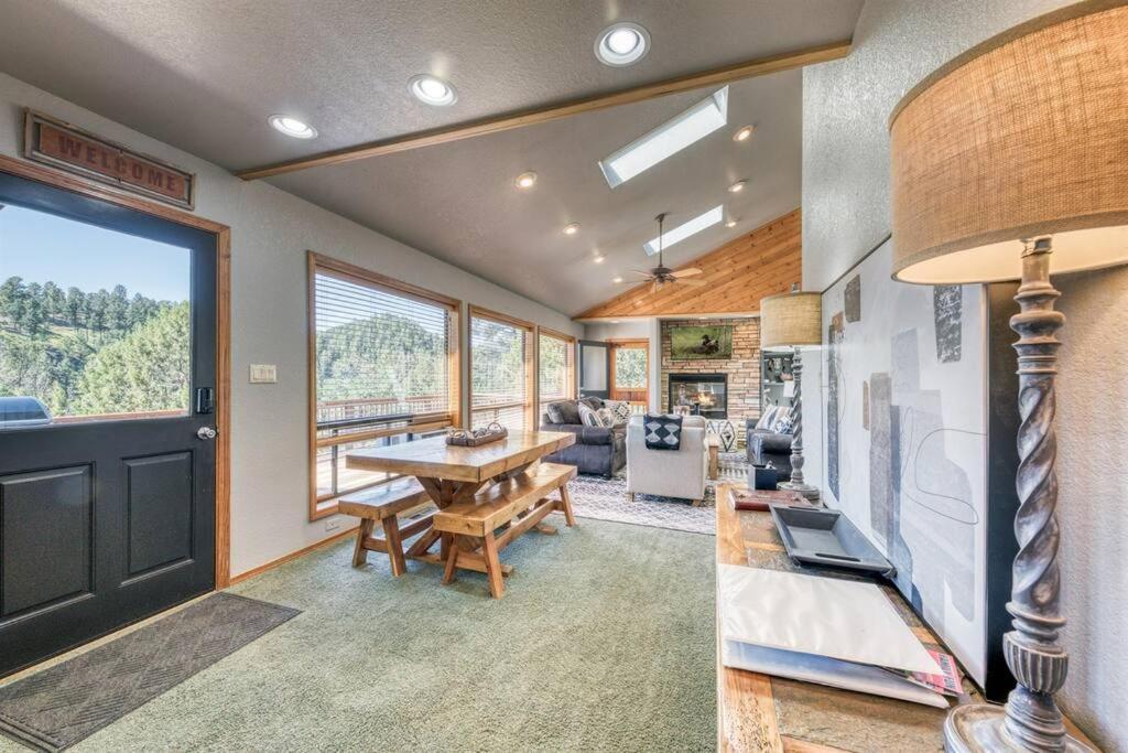 Perk Canyon Hidden Acres-Hot Tub-Gas Fireplace Ruidoso Exterior photo